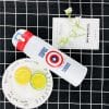 Gourde inox isotherme Super Hero (Blanc Captain America 500 ml)