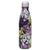 Gourde inox sans BPA réutilisable (Fleur violet jaune 500 ml) 3