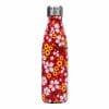 Gourde inox isotherme sans BPA réutilisable (Florale Rouge 500 ml) 2