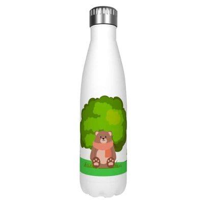 Gourde inox isotherme Ours Brun Arbre 500 ml